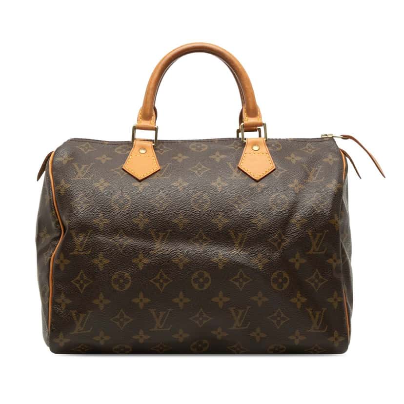 Louis Vuitton Monogram Speedy 30 Brown Very good condition - Front View