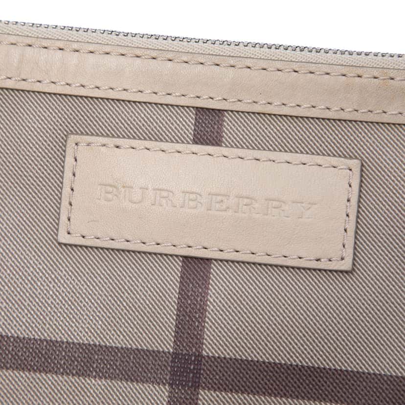 Burberry Small Smoke Check Coated Canvas Canterbury Tote Other Very good condition - Box View