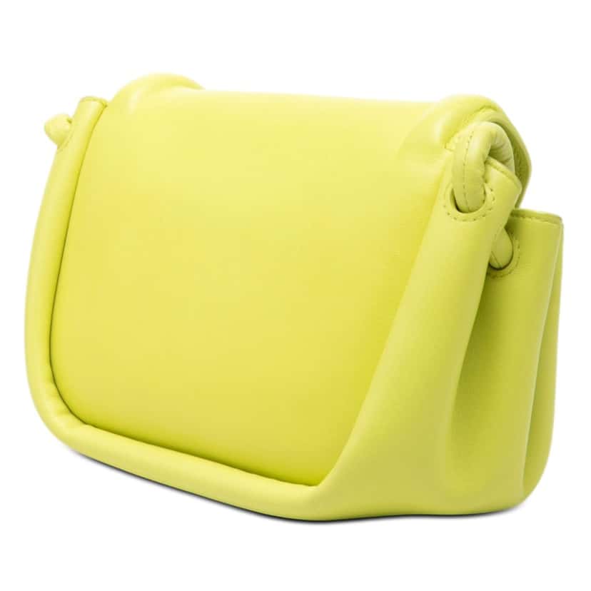 Bottega Veneta Leather Beak Crossbody Yellow Leather Very good condition - Back View
