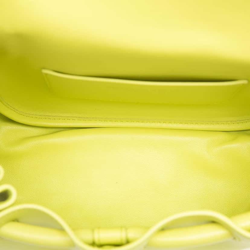 Bottega Veneta Leather Beak Crossbody Yellow Leather Very good condition - Model View