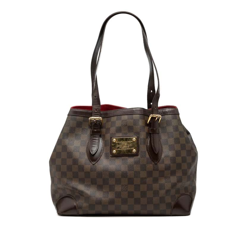 Louis Vuitton Damier Ebene Hampstead MM Brown Very good condition - Front View