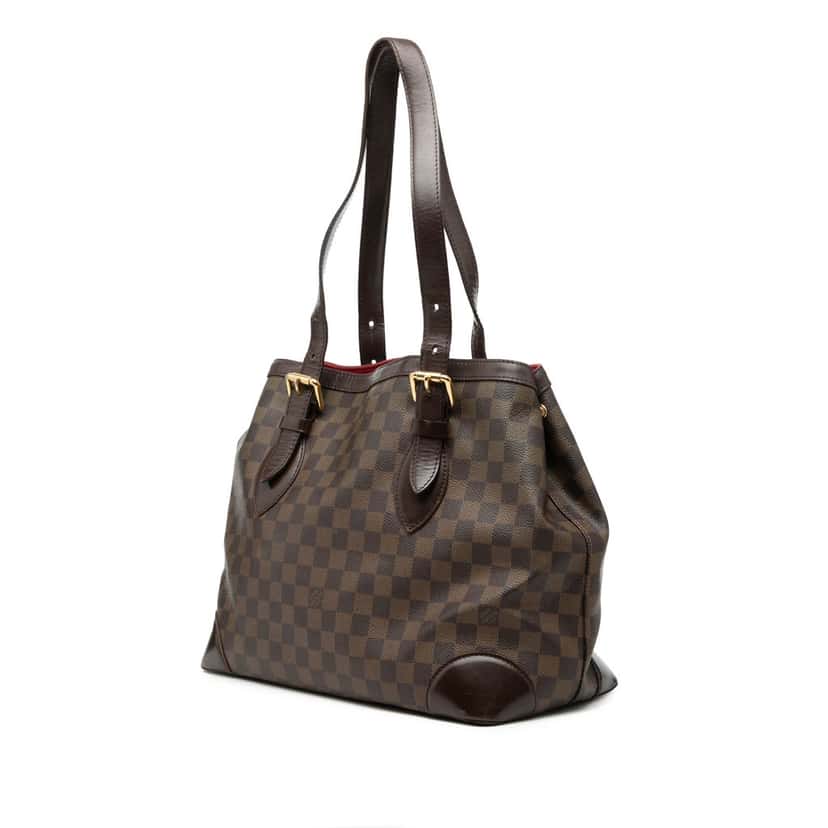 Louis Vuitton Damier Ebene Hampstead MM Brown Very good condition - Back View