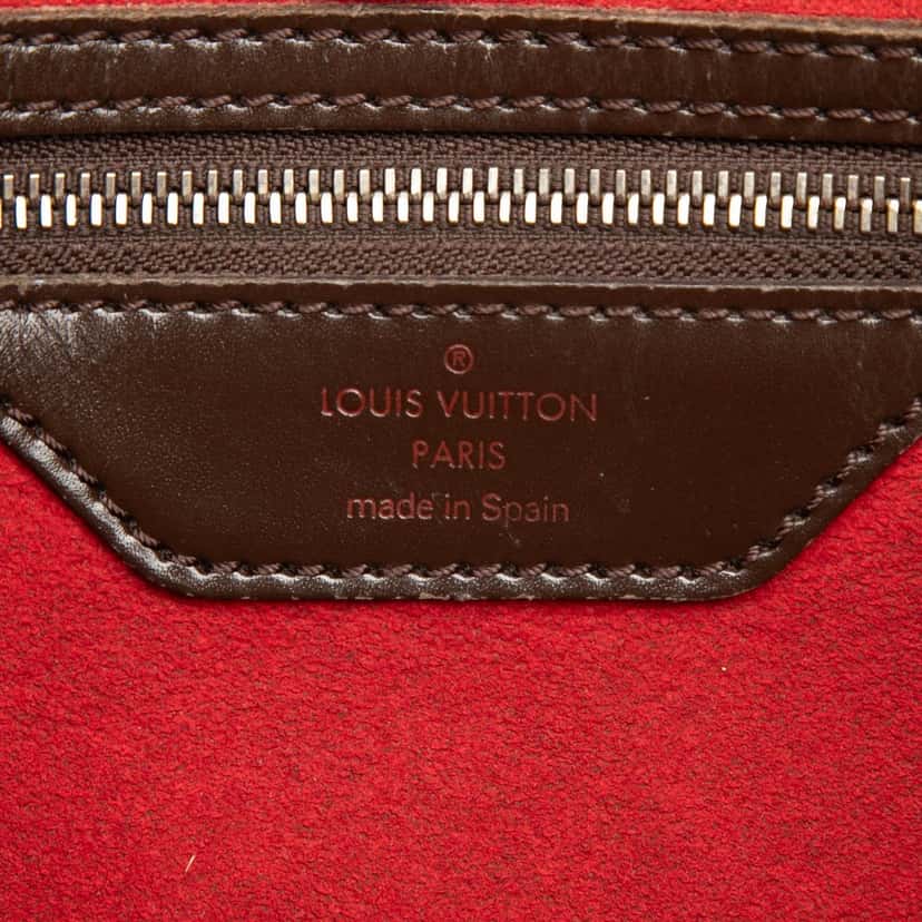 Louis Vuitton Damier Ebene Hampstead MM Brown Very good condition - Box View