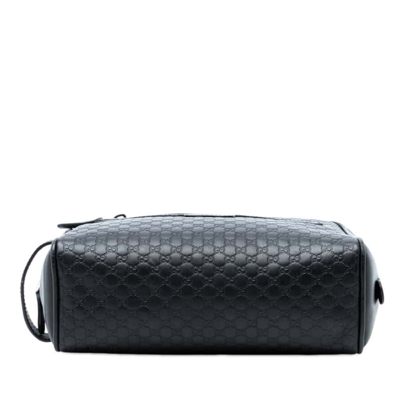 Gucci Microguccissima Clutch Black Leather Very good condition - Inside View