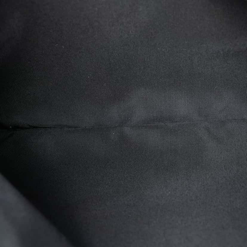 Dior Francois Bard Printed Nylon Zip Pouch Black Very good condition - Model View