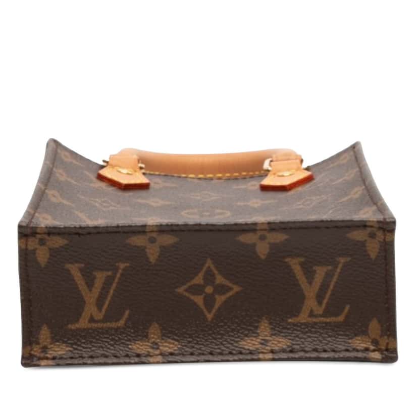 Louis Vuitton Monogram Petit Sac Plat Brown Very good condition - Inside View