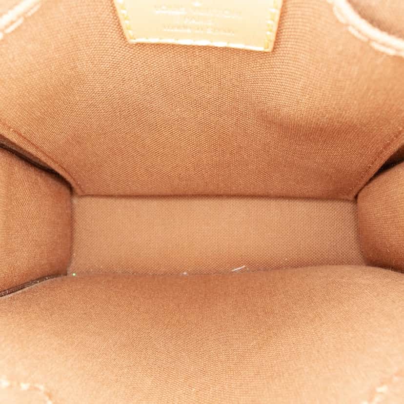 Louis Vuitton Monogram Petit Sac Plat Brown Very good condition - Model View