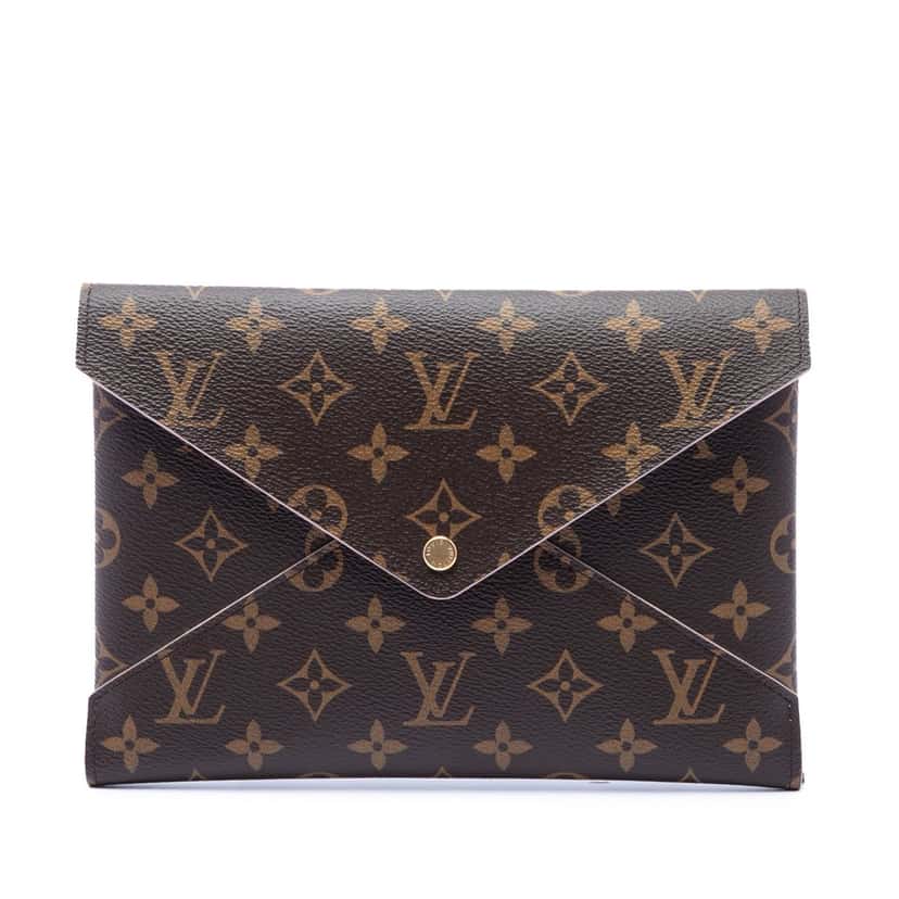 Louis Vuitton Monogram Pochette Kirigami Set Brown Very good condition - Front View