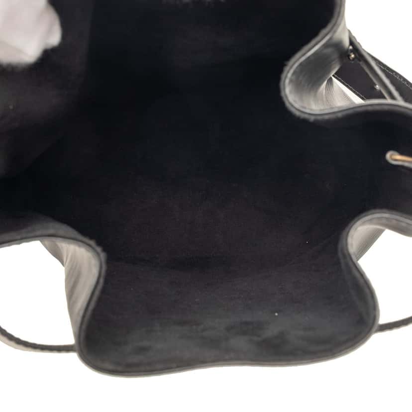 Louis Vuitton Epi Sac D Epaule PM Black Leather Very good condition - Model View