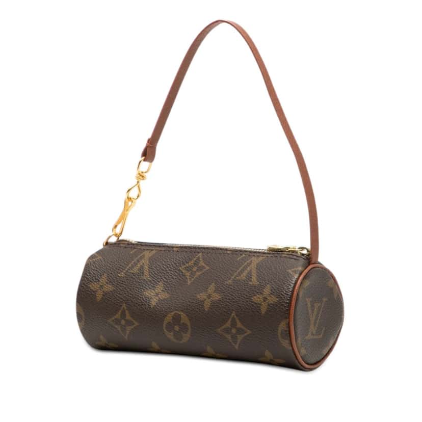 Louis Vuitton Monogram Papillon Pochette Brown Very good condition - Back View