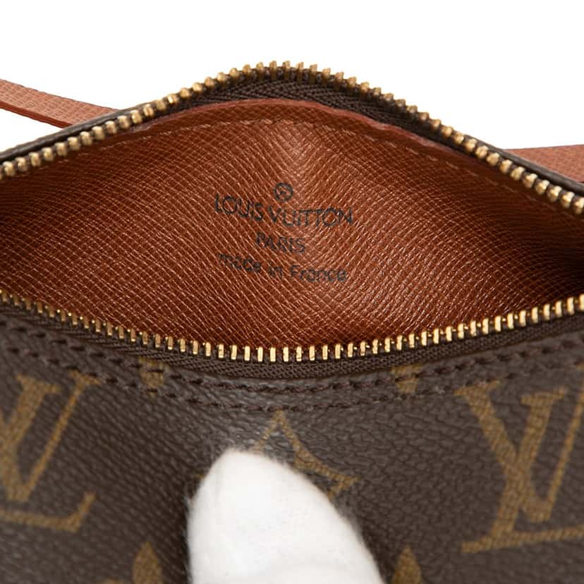 Louis Vuitton Monogram Papillon Pochette Brown Very good condition - Box View