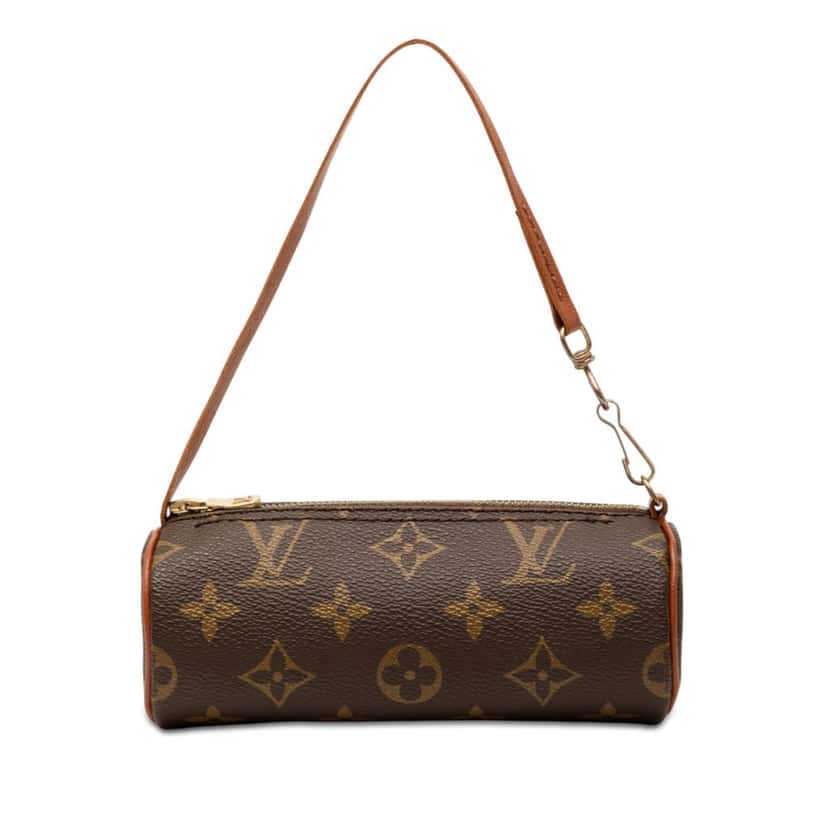 Louis Vuitton Monogram Papillon Pochette Brown Very good condition - Front View
