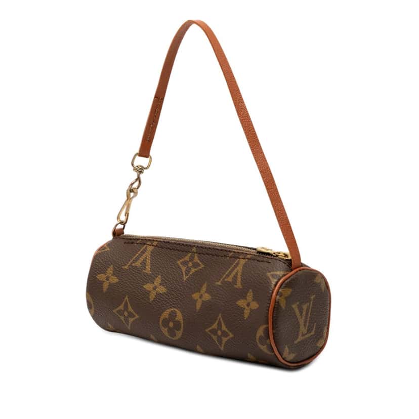 Louis Vuitton Monogram Papillon Pochette Brown Very good condition - Back View