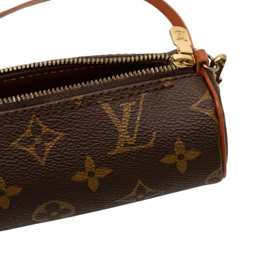 Louis Vuitton Monogram Papillon Pochette Brown Very good condition - Box View