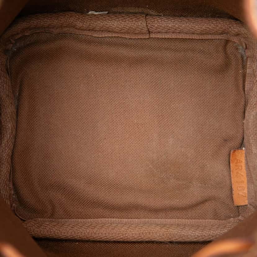 Louis Vuitton Monogram Nano Noe Brown Very good condition - Model View