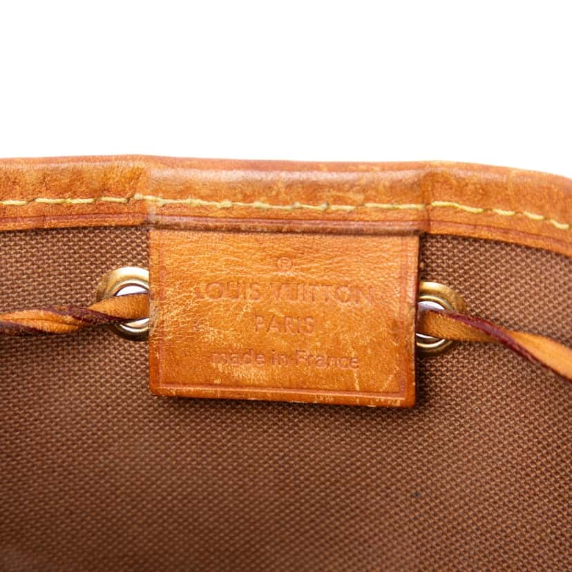 Louis Vuitton Monogram Nano Noe Brown Very good condition - Box View