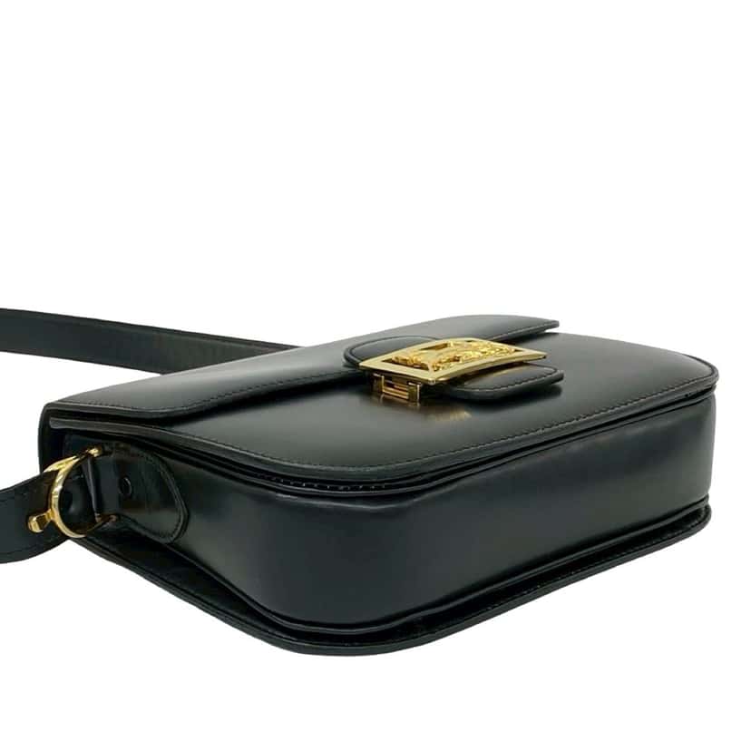 Celine Leather Horse Carriage Crossbody Black Leather Very good condition - Inside View