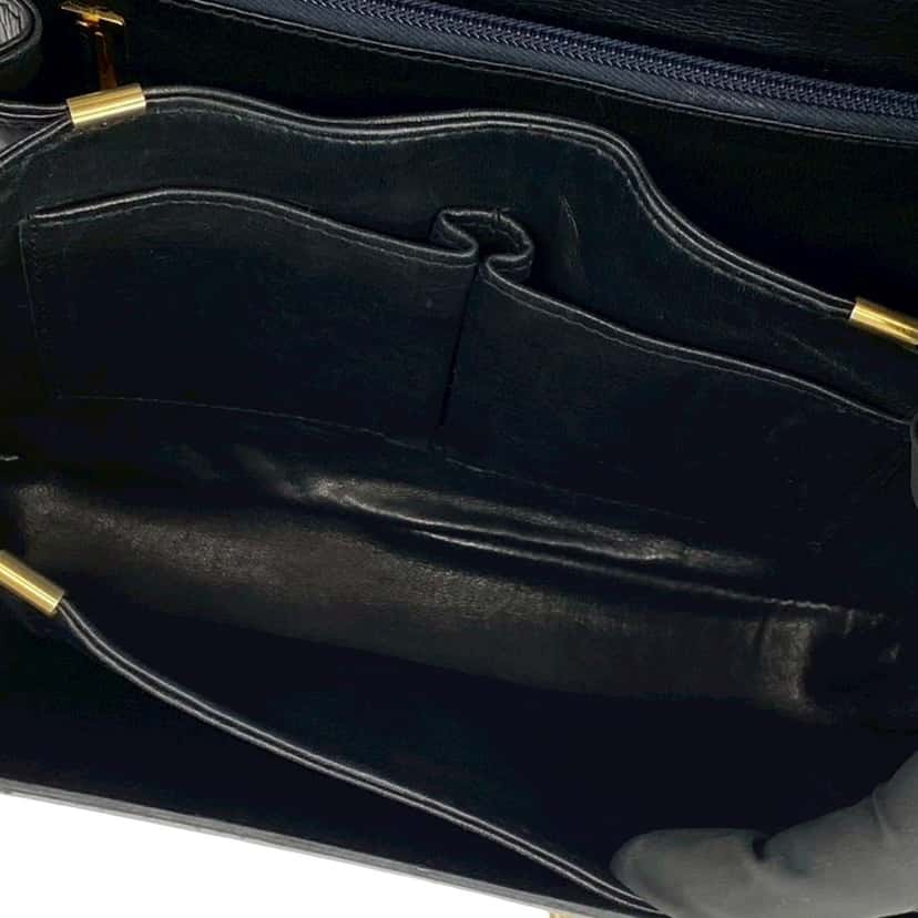 Celine Leather Horse Carriage Crossbody Black Leather Very good condition - Box View