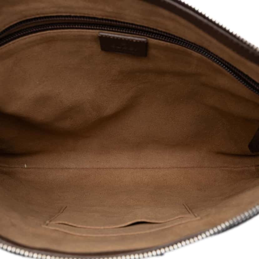Gucci GG Supreme Web Tian Crossbody Beige Very good condition - Model View