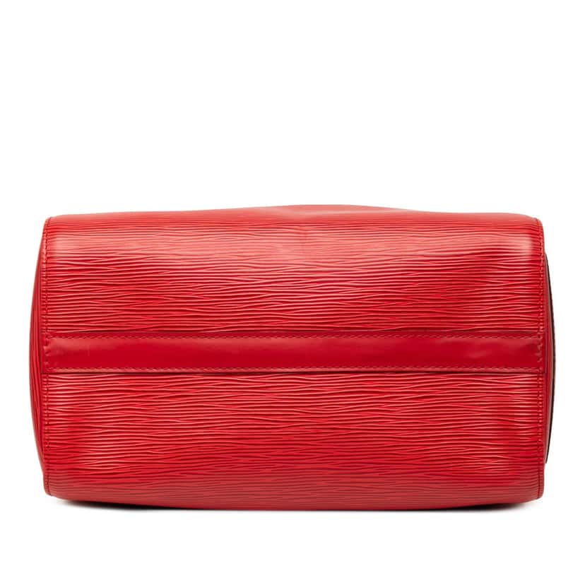 Louis Vuitton Epi Speedy 25 Red Leather Very good condition - Inside View