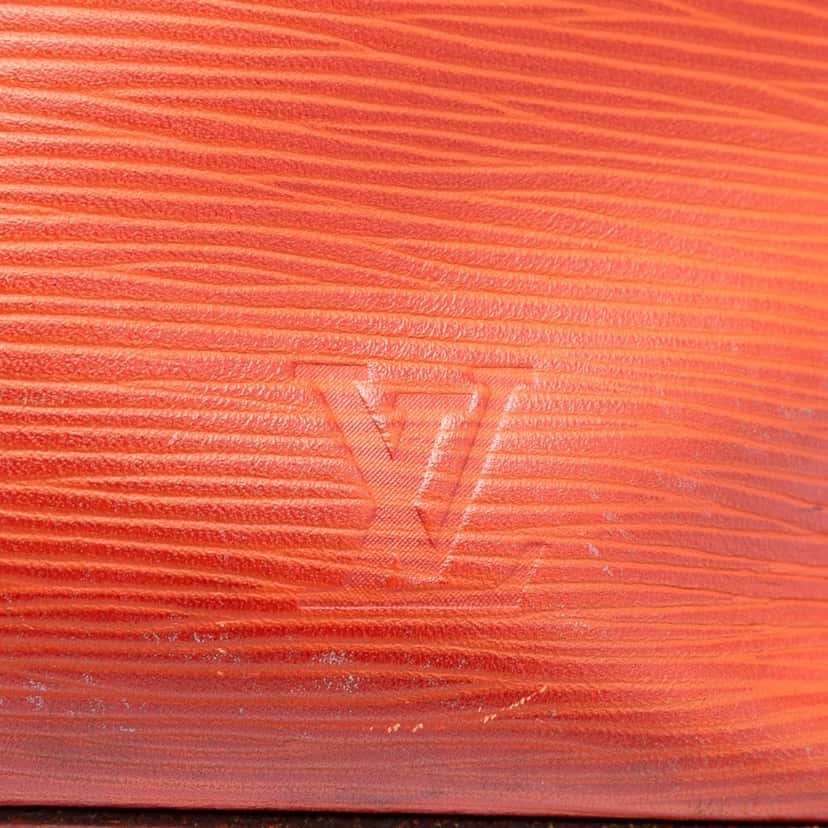 Louis Vuitton Epi Neverfull MM Orange Leather Very good condition - Box View