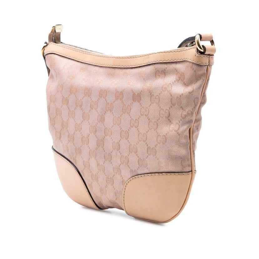 Gucci GG Canvas Lovely Crossbody Brown Very good condition - Back View