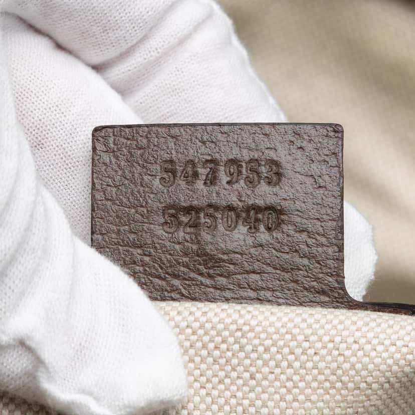 Gucci Medium GG Supreme Web Ophidia Carry On Duffle Bag Beige Very good condition - Box View