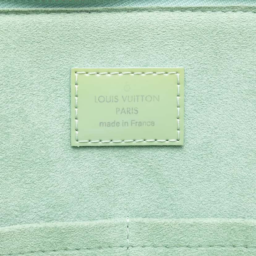 Louis Vuitton Electric Epi Alma PM Green Leather Very good condition - Box View