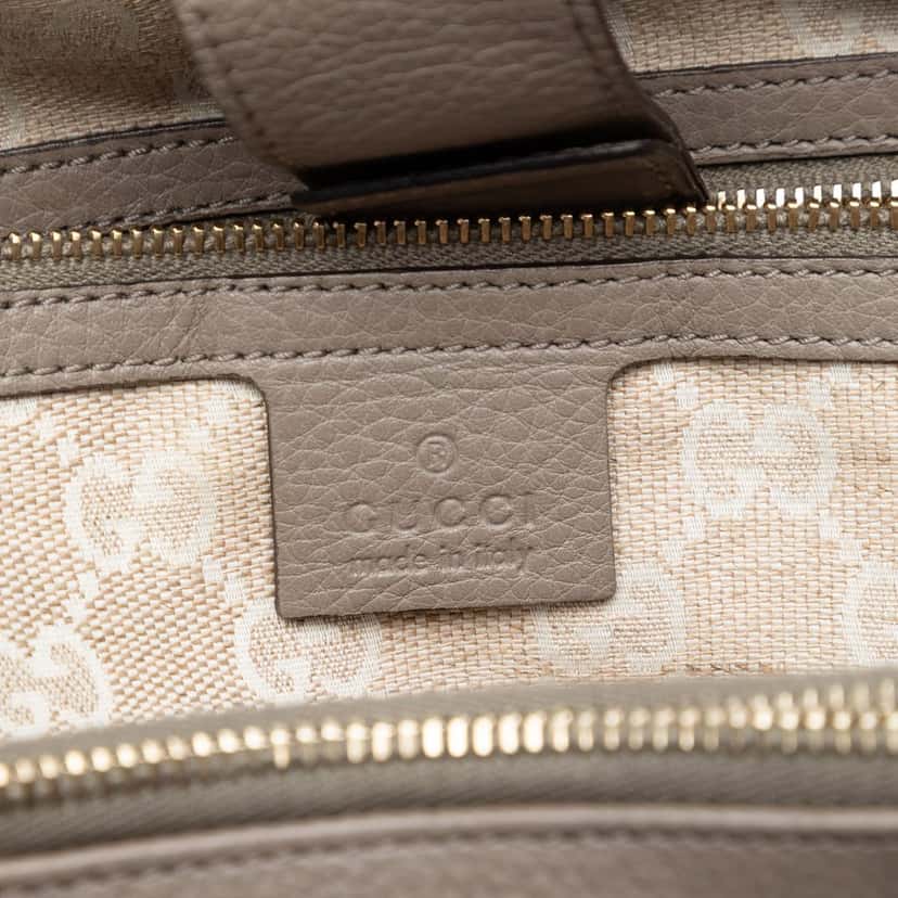 Gucci Calfskin Bamboo Diana Tote Brown Leather Very good condition - Box View