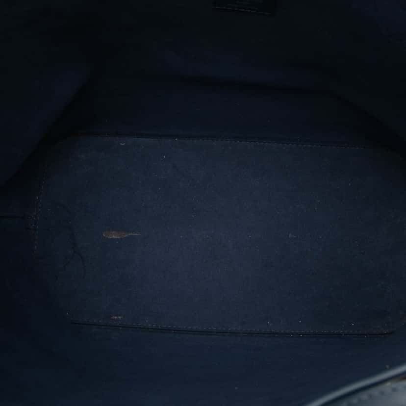 Louis Vuitton Epi Neverfull MM Blue Leather Very good condition - Model View