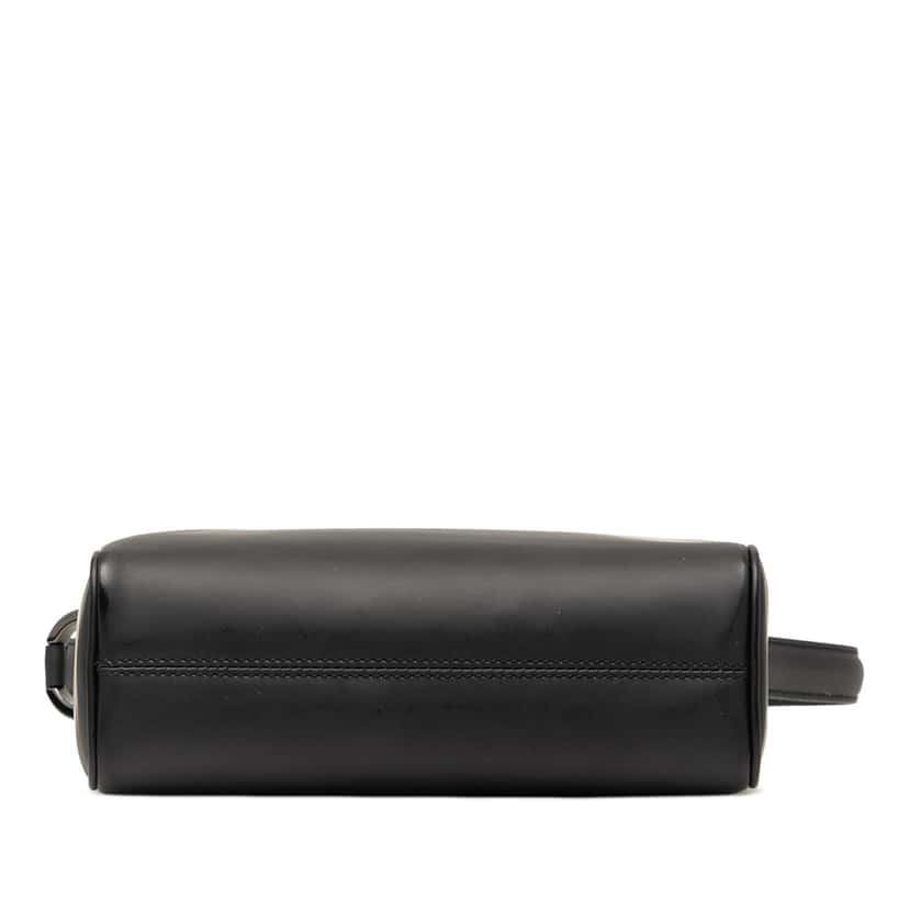 Salvatore Ferragamo Leather Gancini Shoulder Bag Black Leather Very good condition - Inside View