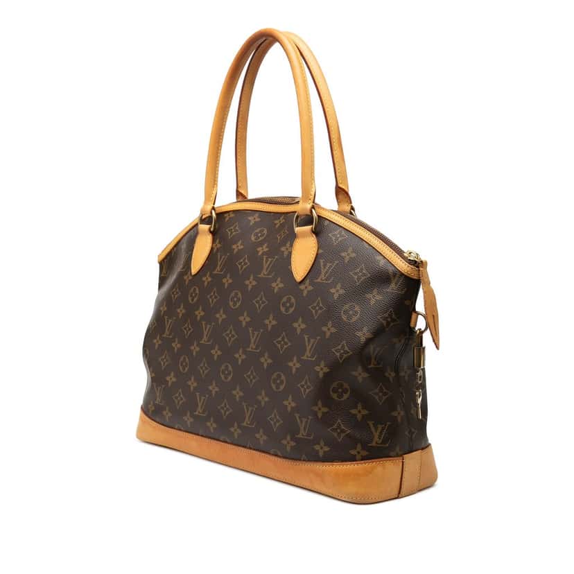 Louis Vuitton Monogram Lockit Horizontal Brown Very good condition - Back View