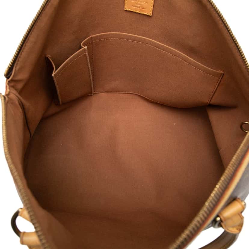 Louis Vuitton Monogram Lockit Horizontal Brown Very good condition - Model View