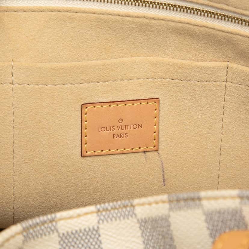 Louis Vuitton Damier Azur Salina PM White Very good condition - Box View
