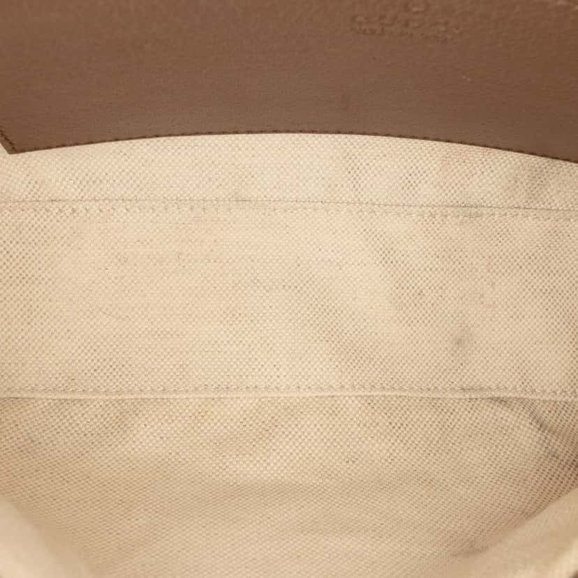Gucci Small GG Supreme Ophidia Shoulder Bag Beige Very good condition - Model View