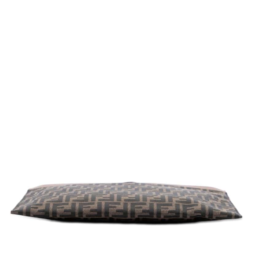 Fendi Large Zucca Canvas Flat Pouch Brown Very good condition - Inside View