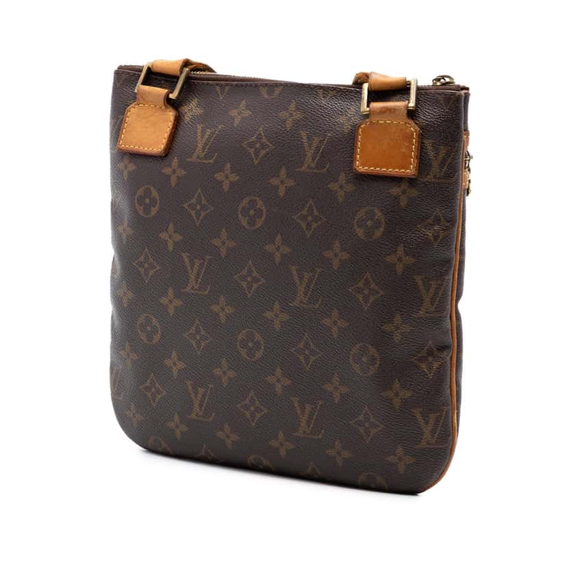 Louis Vuitton Monogram Bosphore Pochette Brown Very good condition - Back View