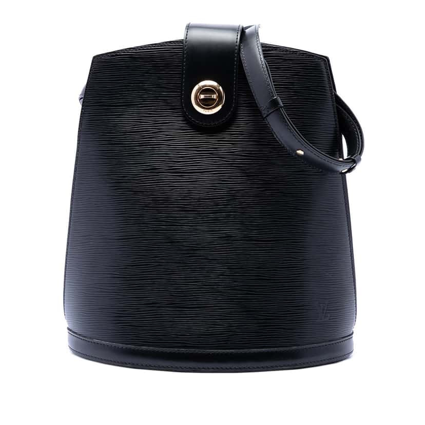 Louis Vuitton Epi Cluny Black Leather Very good condition - Front View