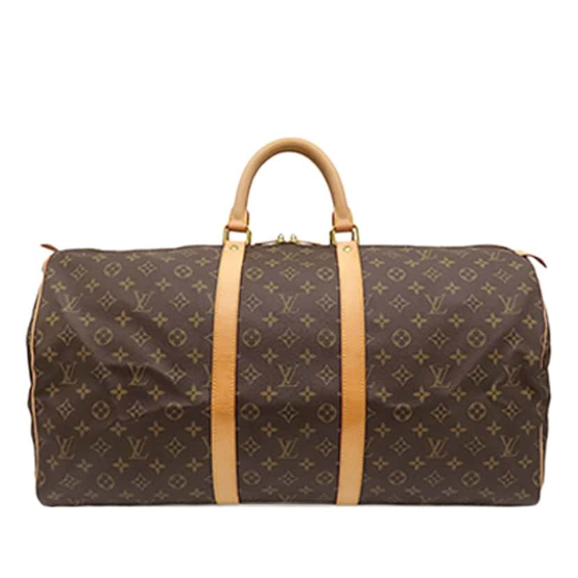 Louis Vuitton Monogram Keepall 55 Brown Very good condition - Front View