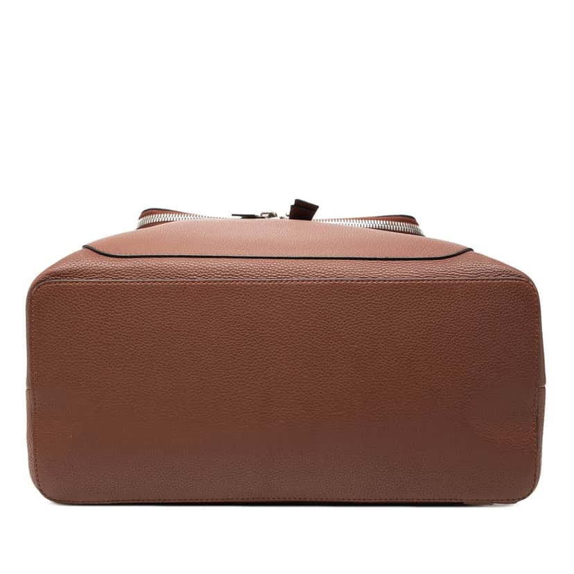 Loewe Large Leather Goya Backpack Brown Leather Very good condition - Inside View