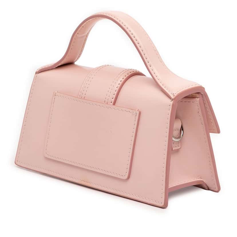 Jacquemus Calfskin Le Bambino Pink Leather Very good condition - Back View