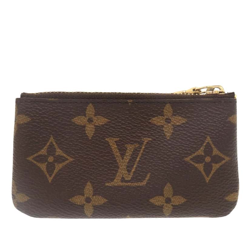 Louis Vuitton Monogram Pochette Cles Brown Very good condition - Back View