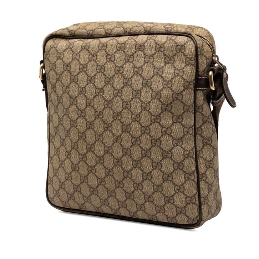 Gucci GG Supreme Crossbody Beige Very good condition - Back View