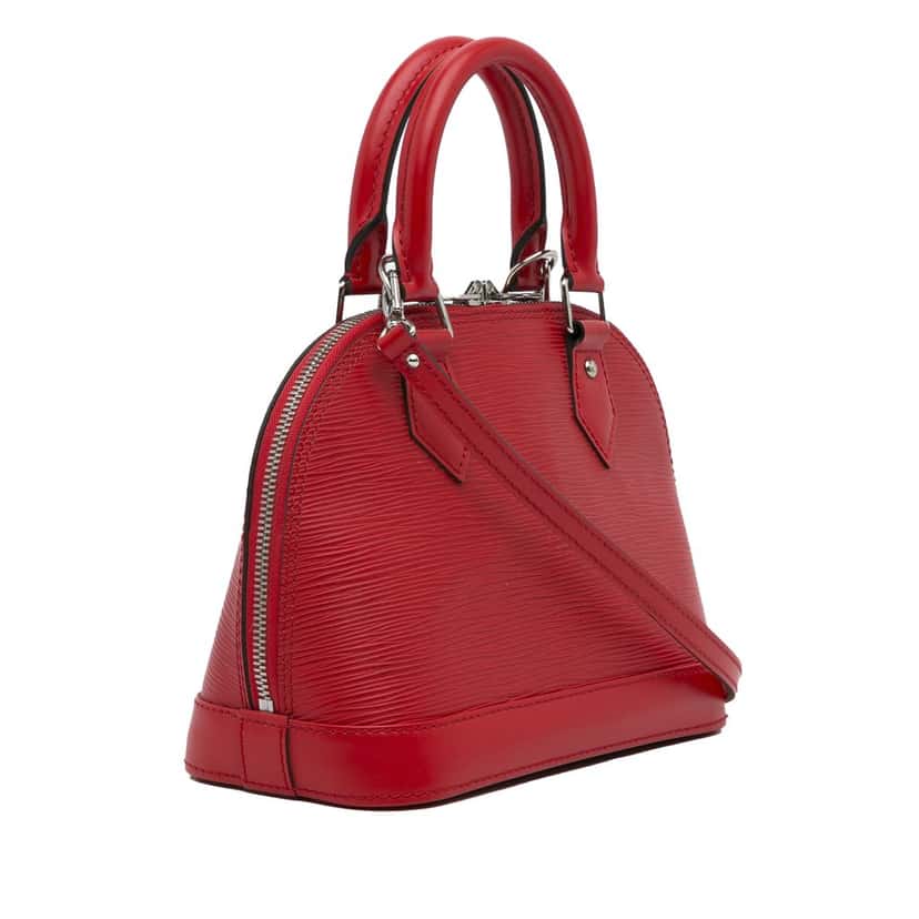 Louis Vuitton Epi Alma BB Red Leather Very good condition - Back View