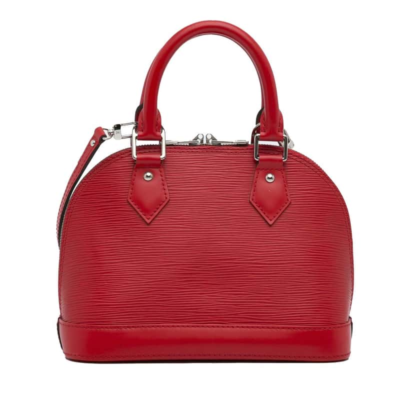 Louis Vuitton Epi Alma BB Red Leather Very good condition - Inside View