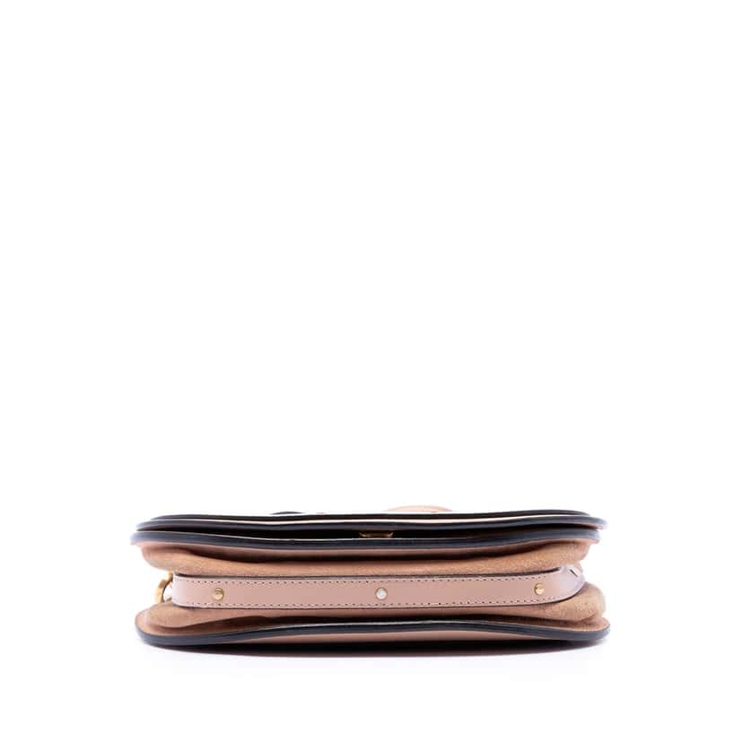 Chloé Medium Leather Nile Bracelet Satchel Pink Leather Very good condition - Inside View