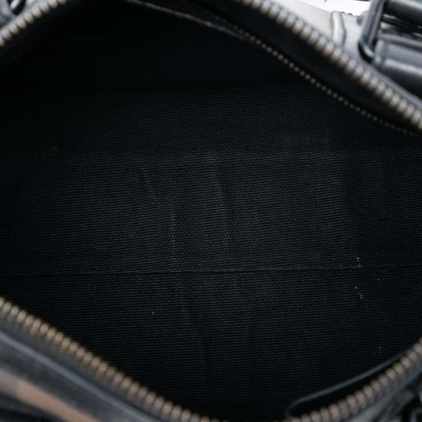 Burberry Smoke Check Coated Canvas Chester Boston Bag Brown Very good condition - Model View