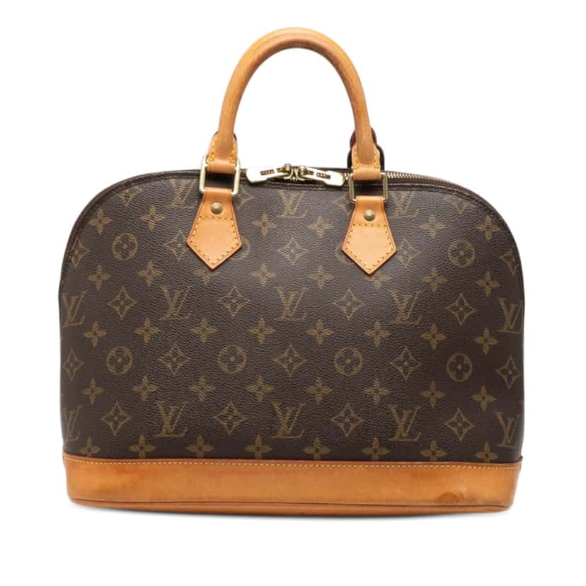 Louis Vuitton Monogram Alma PM Brown Very good condition - Front View