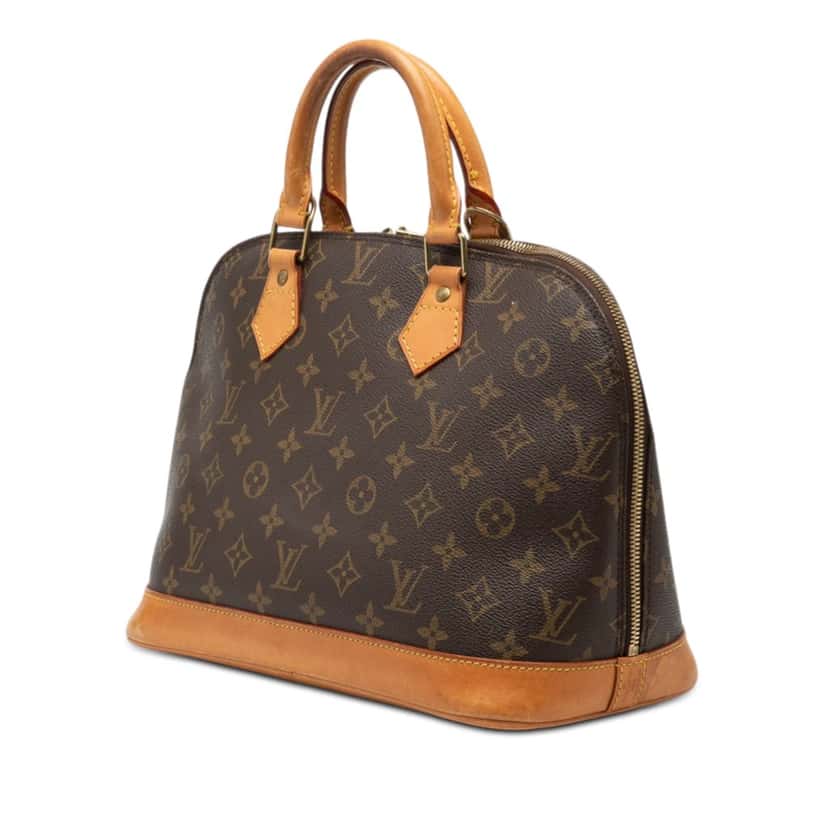 Louis Vuitton Monogram Alma PM Brown Very good condition - Back View