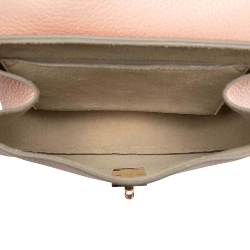 Chloé Small Grained Calfskin Drew Crossbody Pink Leather Very good condition - Model View